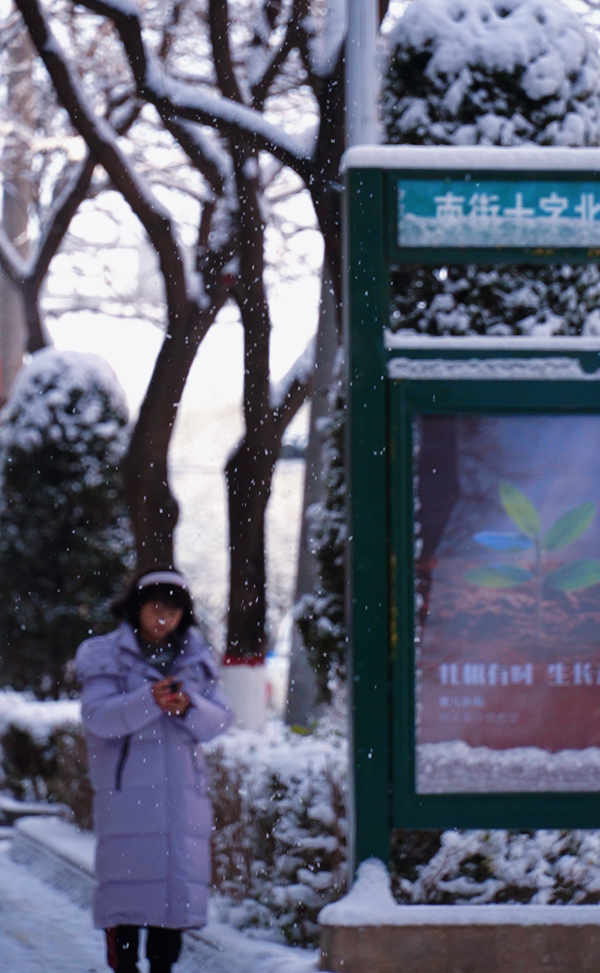 我在临洮，等这一场初冬的雪~