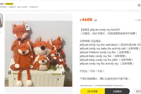 花5000元买二手玩偶？闲置平台上的Jellycat价格远高于新品，“退休”的Jellycat越老越吃香图片