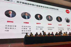 “组长”叶国富谈改革，上百投资者现身永辉超市股东会，张轩松称还不适应大场面图片