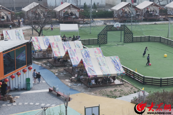 一顶帐篷支起诗和远方 滨州兴起露营潮