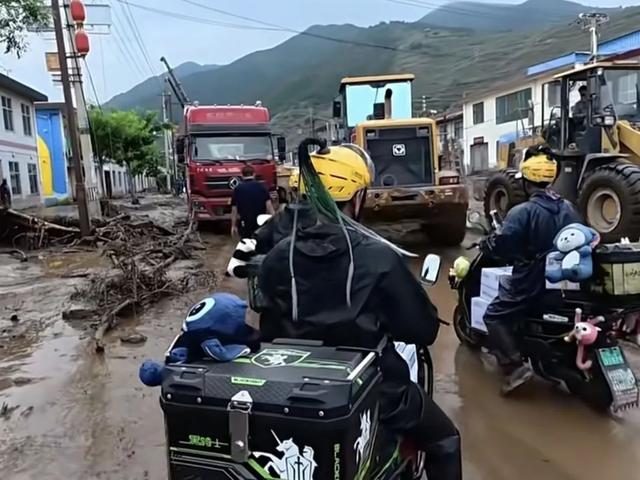 美团驰援甘肃榆中受灾地区
