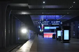 “很高兴可以在成都过年！”，从深圳首发的“熊猫旅游列车”准点抵蓉图片