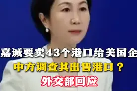 李嘉诚要卖43个港口给美国企业 中方调查其出售港口？ 外交部回应图片