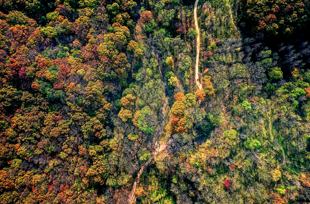 图说遂平：层林尽染红石崖 漫山红叶醉秋风