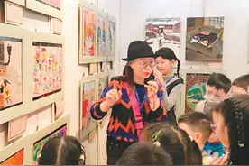 海峡两岸少儿美术大展在京举办图片