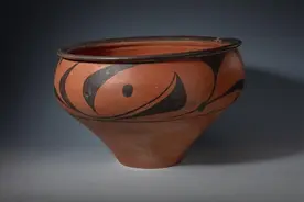 6000年前的“花瓣纹”彩陶：我想要怒放的生命图片