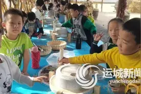 河津市铝基地毓秀小学学生感受劳动之美图片