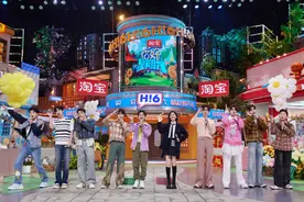 《你好，星期六》何炅谢娜reaction名场面，檀健次张颜齐共脑节目组图片