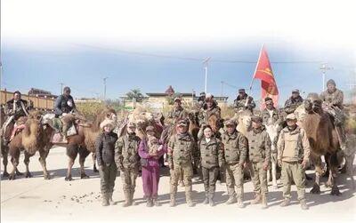 “东天山来的骆驼队”距洛阳还有1200余公里