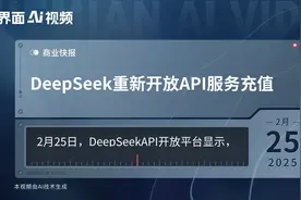 DeepSeek重新开放API服务充值视频封面