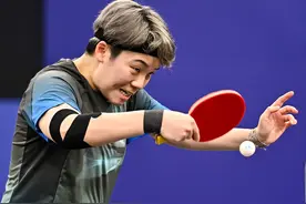 （体育）乒乓球——WTT球星挑战赛多哈站：陈熠首轮晋级图片