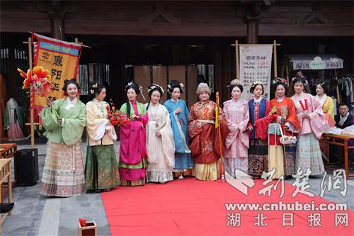 华服映照涧南园，襄阳汉服活动再现盛唐风雅