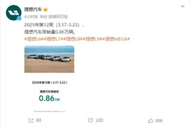 “榜单”回来了！理想单发自家周销量，网友：“看给孩子逼成啥样了”图片