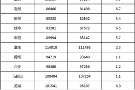 安徽省2023年平均工资公布图片