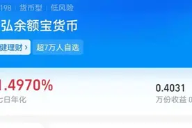 余额宝，突发！“跌破1.5%”图片