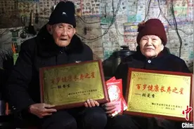 湖南桃江2023年新产生百岁老人32人 喜现百岁伉俪图片