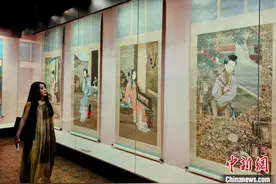 故宫83件珍贵画作一展“千秋佳人”图片