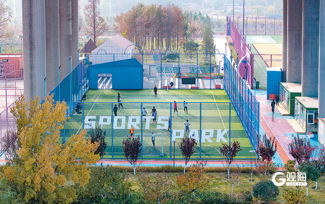 青岛“公园+体育”：人景相融“动”起来