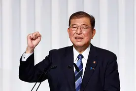 石破茂当选日本首相图片