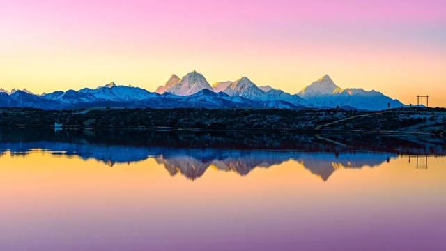 甘孜雪后的浓颜，是这里给的!