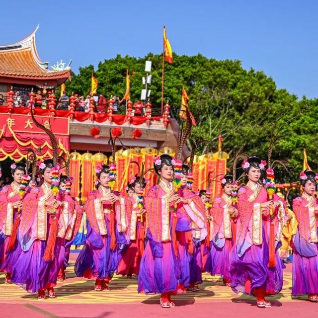 三天两夜！妈祖金身绕境巡安湄洲岛，四大核心点位抢先看→