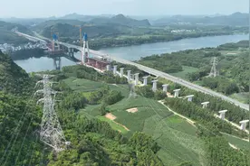 柳梧2标220千伏超高压电力线路迁改工作圆满完成图片