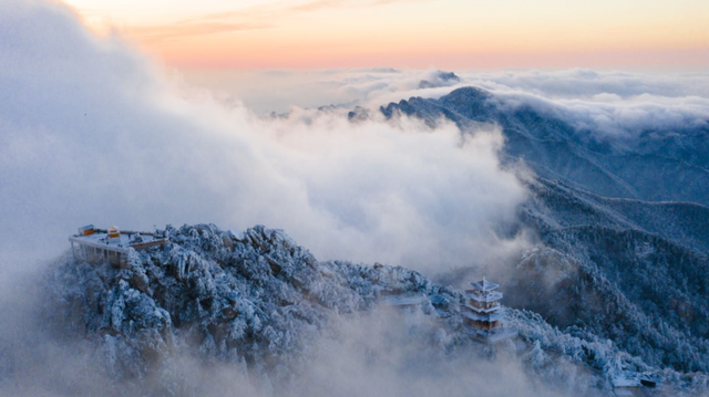 白云山今日开园！邀你共赏神仙雪景