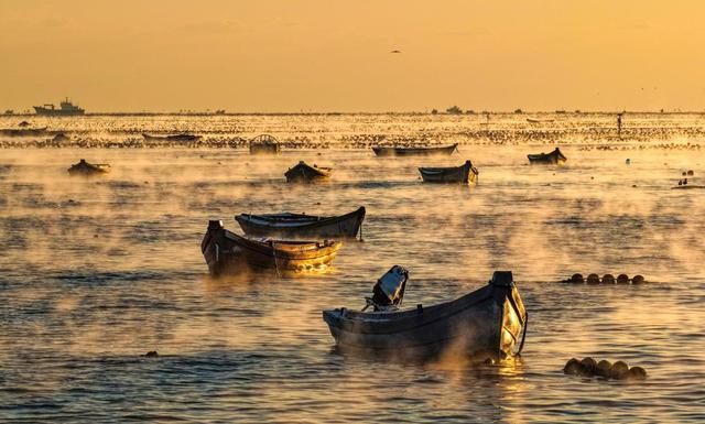 绝美！雪后荣成海湾上演“海浩”盛景