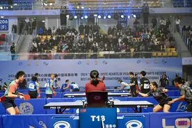 “一带一路”国际乒乓球邀请赛闪耀蓉城，多名混团世界杯参赛选手亮相图片