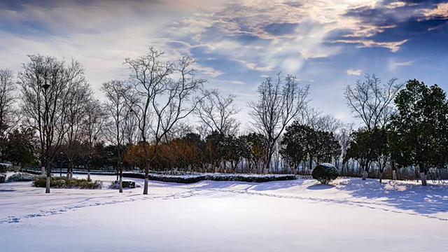 河南遂平：雪落成诗 邂逅浪漫冬日