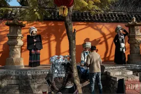 万千气象看四川丨邛海古村落带火“民族风”旅拍图片