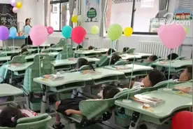 河声丨“可躺式”课桌椅吸睛，让躺着午休照进更多孩子的现实图片