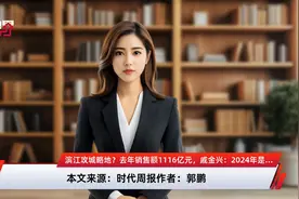 滨江攻城略地？去年销售额1116亿元，戚金兴：2024年是最满意的一年视频封面