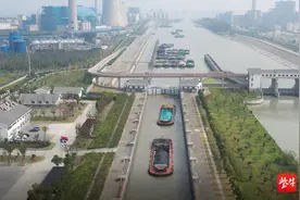 国优+1！苏州杨林船闸工程荣获国家工程建设质量最高荣誉图片