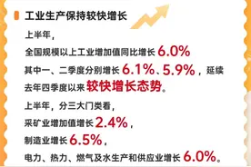 2024中国经济半年报丨工业生产较快增长 产业结构不断优化图片