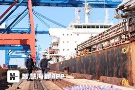 南非锂辉石首次登陆泉州港图片