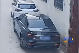 大年初一放开门炮命中自家新车，车主：花40万才买的图片