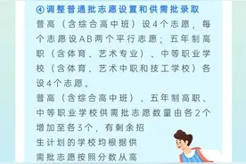 最新！福州中考中招政策发布图片
