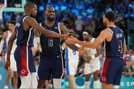 没有翻车，美国男篮成功实现奥运5连冠，获队史第17金图片