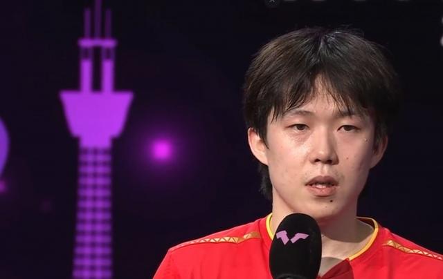 王楚钦谈晋级决赛：发挥非常好