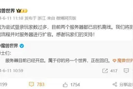 《魔兽世界》国服被玩家挤爆，测试不到20分钟服务器宕机图片