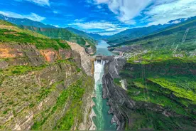 一滴水如何发电4次？金沙江有条“绿电走廊”图片