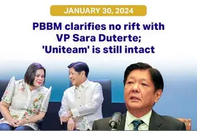 菲律宾总统马科斯：我和副总统、杜特尔特之女之间没嫌隙图片