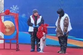 哈尔滨宾县开展第四届二龙湖冬捕节活动图片