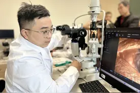 惠安：一阿姨经常流眼泪、红肿、有分泌物半年多，原来是泪道长“石头”图片