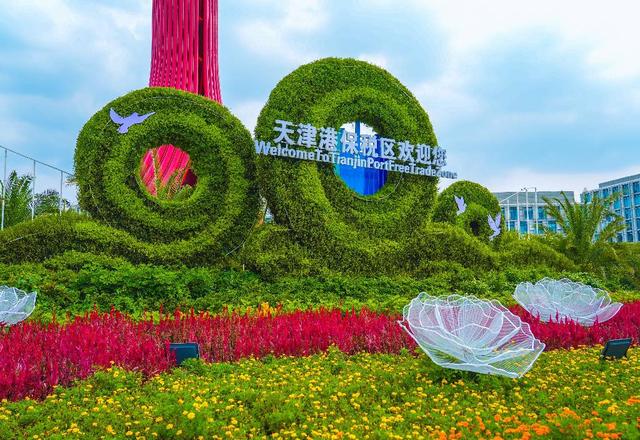 相约上合 绽放津彩丨天津港保税区“梳妆焕颜”迎宾朋