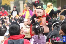眉山青神县幼儿园冬季运动会趣味横生图片