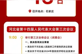 河北两会日历丨1月16日图片