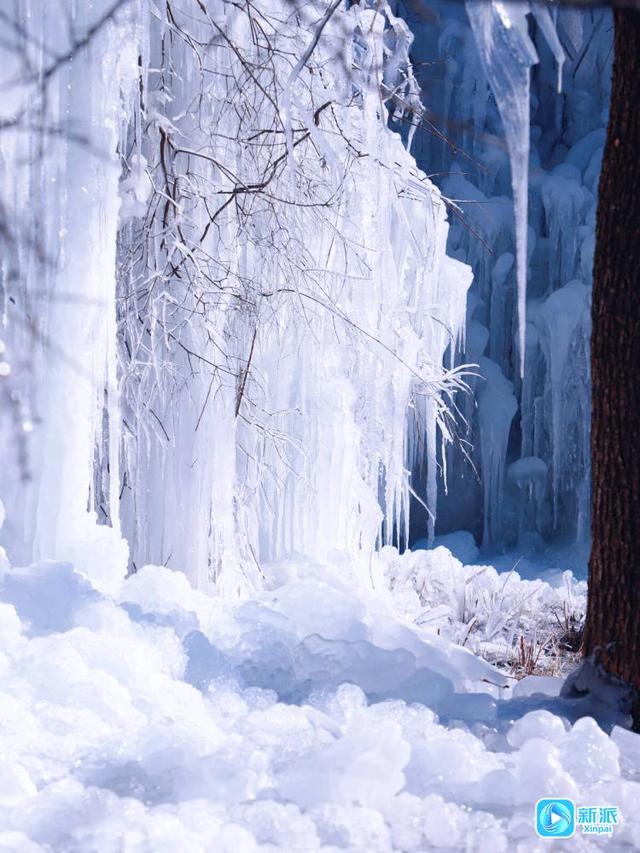来沂山赏冰瀑，解锁冬日限定浪漫