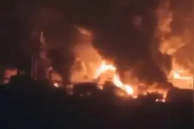 以色列对也门发动大规模空袭图片